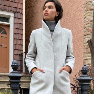 Arizia Cocoon Coat, Size L, Grey